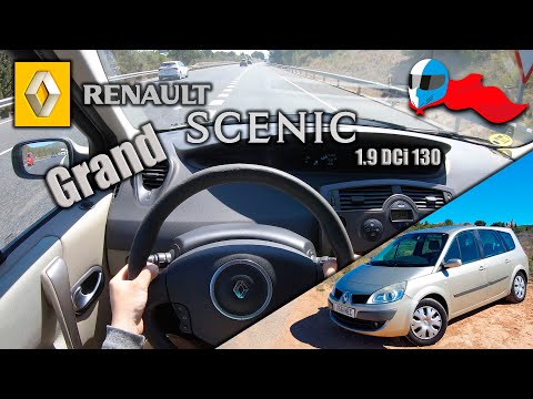 2007 Renault Grand Scénic 1.9 DCi 130 (96kW) POV 4K [Test Drive Hero] #64 ACCELERATION, ELASTICITY
