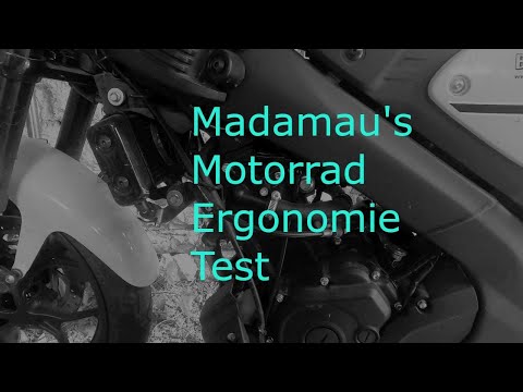 madamau's motorrad ergonomie test //Yamaha X Max 300