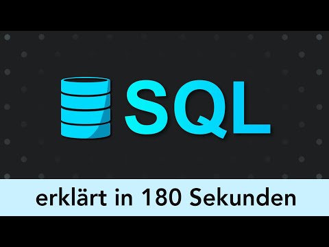 Was ist SQL? (3 Minuten Erklärung für Anfänger)