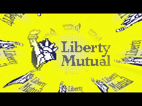 Liberty Mutual Retro Pixel Ident Logo Let's Effects
