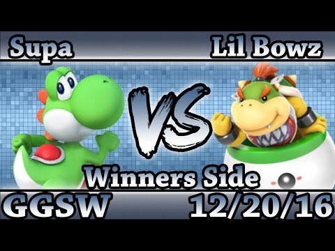 GGSW 12 - Supa (Yoshi) Vs. Lil Bowz (Bowser Jr) Smash Wii U Winners Side - Smash 4