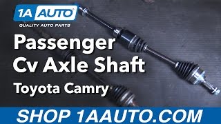 How to Replace CV Axle Passenger Side 92-01 Toyota Camry