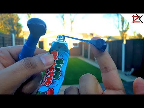 This Stuff Is Weird But Kinda Fun | The FUN Plastic Magic Balloon Kit | Sticky Plastic Slime