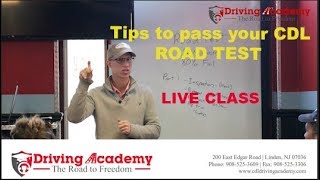 How to pass the CDL Road Test- Driving Academy