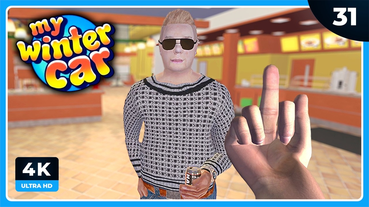 MWC #31 | ¿QUIÉN ES ESTE TÍO? | MY WINTER CAR Gameplay Español