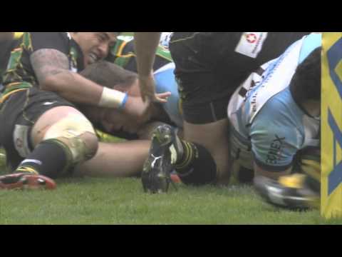 Northampton Saints 42 v 14 Worcester Warriors | Official Highlights | 05/05/12