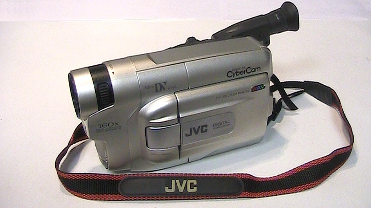 Digital in disguise: MiniDV in a VHS-C camcorder body - JVC GR-DVF10