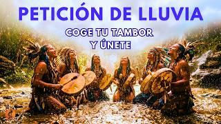 💦 PETICIÓN DE LLUVIA CON TAMBOR CHAMÁNICO 🥁 Todos contra la sequía, que vuelva el AGUA