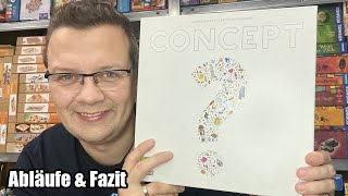 Concept (Repos / asmodee) - Einfache Regeln hoher Spiel Spaß - auch über asmodee Print & Play