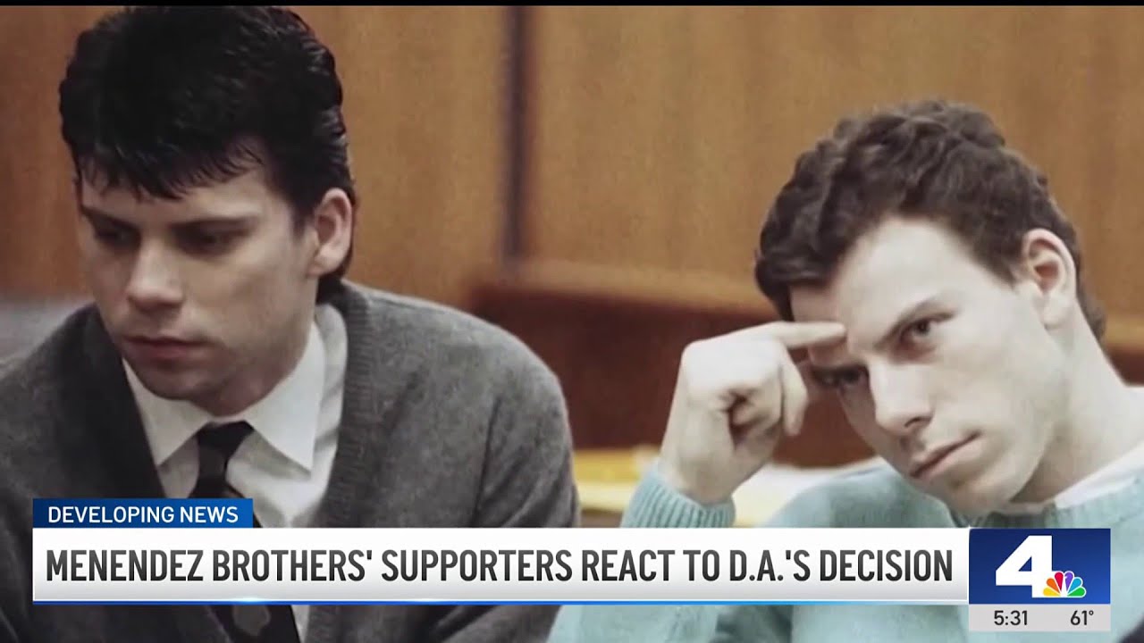 See Lyle Menendez reacts to withdrawal of resentencing recommendation