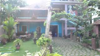 preview picture of video 'Alleppey - Guesthouse - South Canal Holidays et alentours tôt le matin'