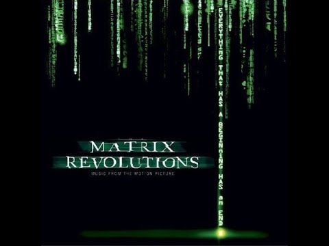 The Matrix Revolutions soundtrack limited edition cover