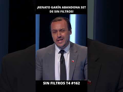 Renato Garín leaves the set of Sin Filtros! | Sin Filtros Season 4 #162