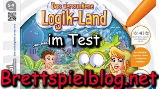 Das versunkene Logik-Land - ein tiptoi Spiel von Ravensburger im Test von Brettspielblog.net