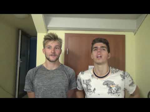 Jiří Barnat a Dominik Reček po vyhraném čtvrtfinále čtyřhry na ITF Liberec