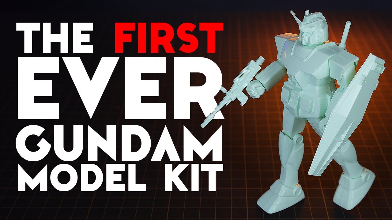 The First Ever Gundam Model Kit