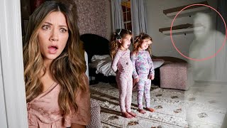 CAUGHT THE TWINS TALKING TO GHOST JOHN ON CAMERA! video