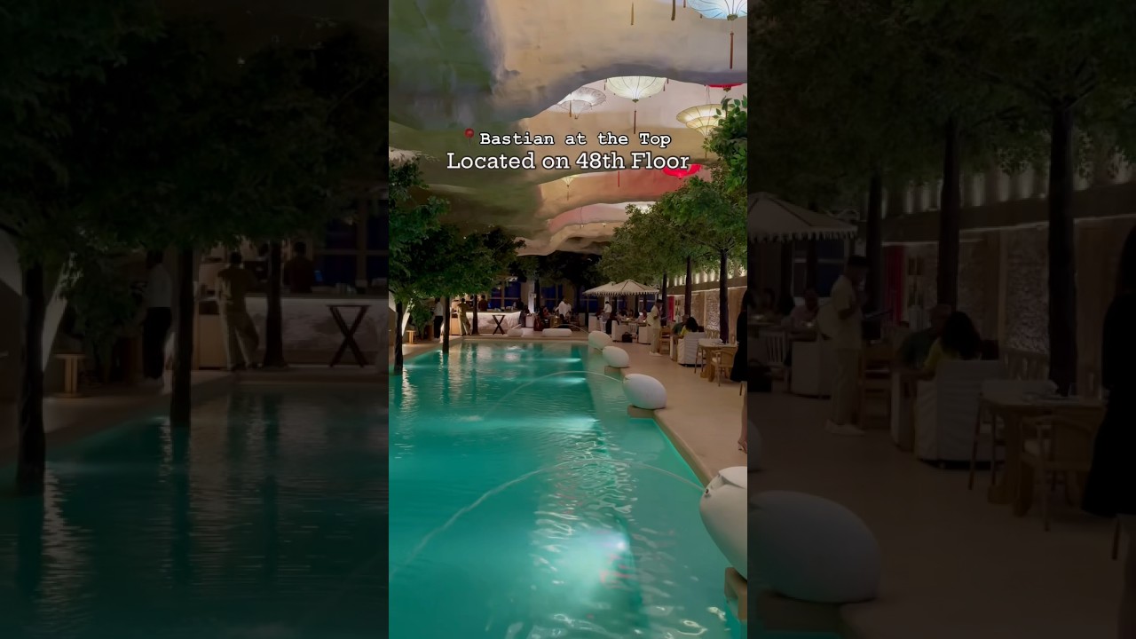 Located on 48th floor - Bastian at the Top in Dadar, Mumbai #FoodmaniacShorts #Foodmaniacindia