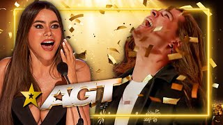 Young Singer Receives a STANDING OVATION & Wins The GOLDEN BUZZER on America's Got Talent 2025!