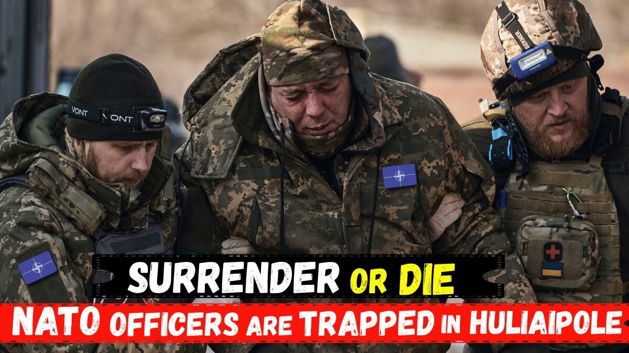 Russian SPETSNAZ thwarted the Evacuation of NATO officers from the Encircled City of 'HULIAIPOLE'