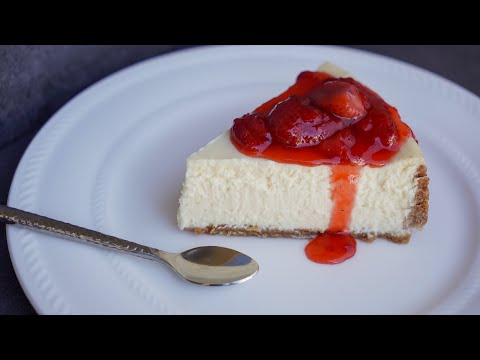 How to Make the BEST New York Style Cheesecake | Easy Cheesecake Recipe