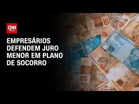 Tarifaço: Empresários defendem juro menor em plano de socorro | CNN PRIME TIME