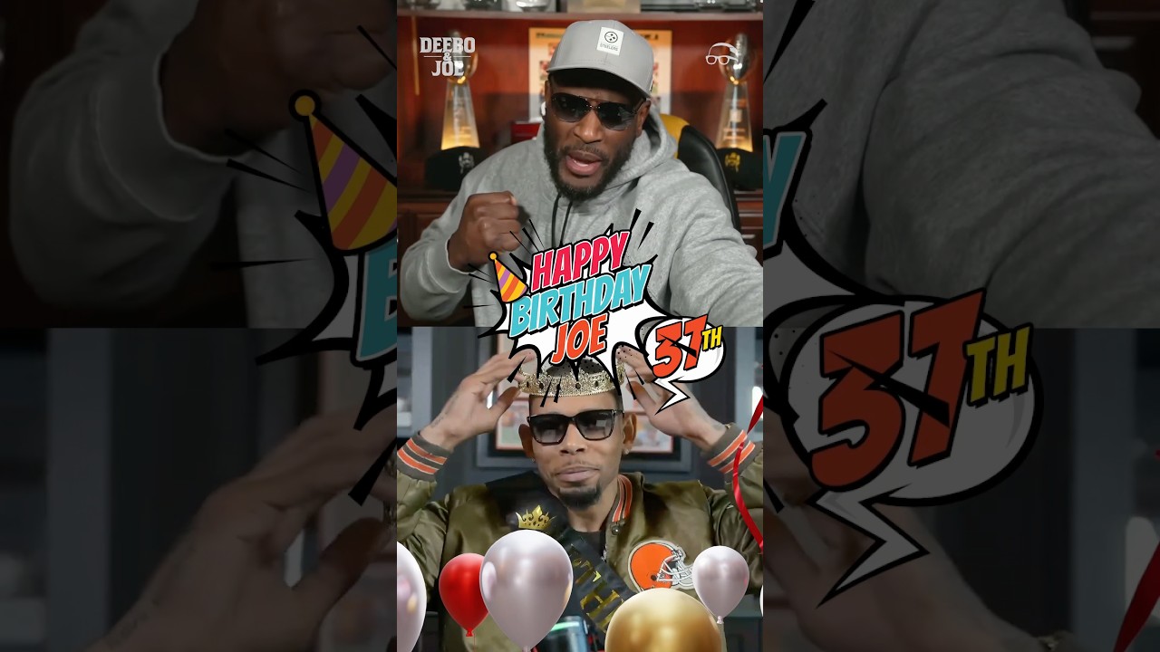 Joe is getting treated like a King on his birthday 😂🎉 #DeeboAndJoe