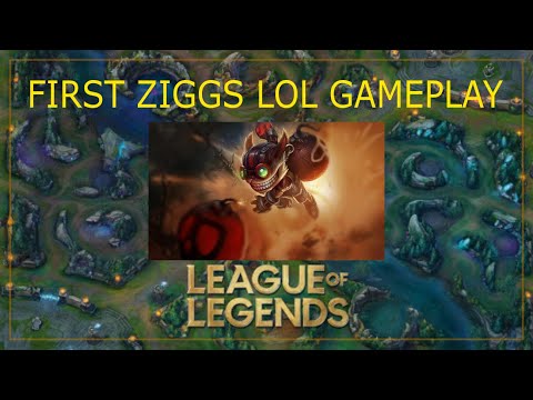 Bomberman Ziggs Gameplay | League of Legends | LoL
