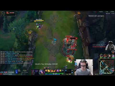 [TSM Bjergsen] - Leblanc vs Zilean mid Pre Season 8 Full HD
