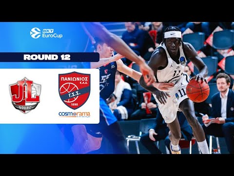 Cosea JL Bourg-en-Bresse - Panionios Cosmorama Travel Athens | Round 12 | EuroCup Basketball 2025-26