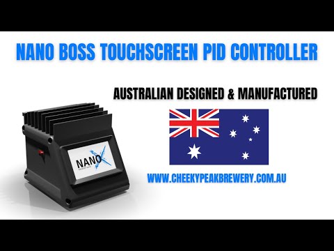 NANO Boss PID Touchscreen Brewery Controller