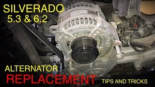 Silverado 5.3 & 6.2 Alternator Replacement + Diagnostic tips (2014-2018)