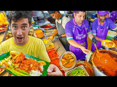Penang's Century Old Street Food ๐ฒ๐พ 103 Year Old Tamil Apom & UNLIMITED Curry in Malaysia!
