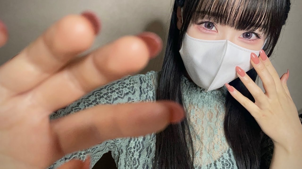 【ASMR】あなたの顔の素材をチェックします…👀（タッピング検査）/Face Material Test/표면 재질 시험