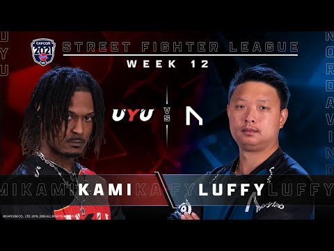 Kami (Seth) vs. Luffy (R. Mika) - Bo3 - Street Fighter League Pro-US Season 4 Week 12