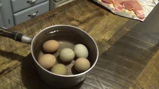 EASY PEEL. Hard boiled. Farm FRESH Eggs.