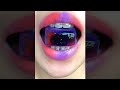 Asmr COLOR ICE Eating Sounds
