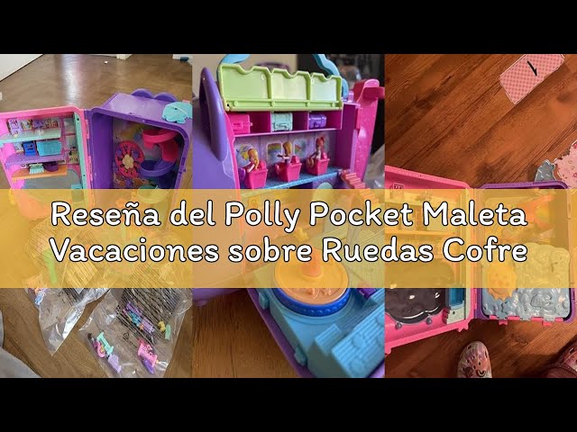 Vídeo relacionado con Polly Pocket Maleta Vacaciones sobre Ruedas Cofre con muñecas y Accesorios, Juguete +4 años (Mattel HKV43)