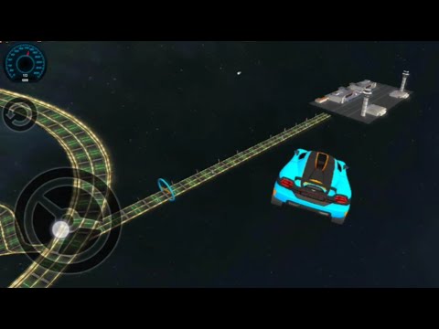 Impossible Car Tracks 3D:   Car Driving Stunts Levels 9,stunt mode