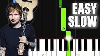 Download lagu Ed Sheeran Perfect EASY SLOW Piano Tutorial... mp3