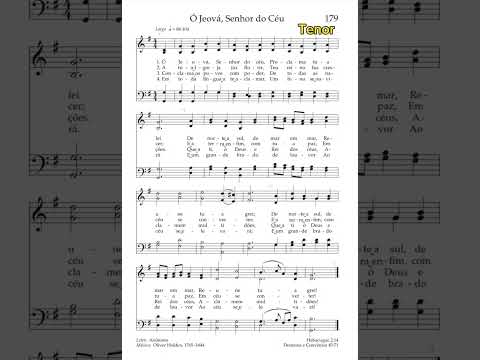 Ó Jeová, Senhor do Céu | Tenor 🎹