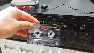 Video thumbnail for Nakamichi CR-7A demo, recording on TDK D by knightsabre