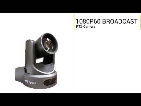 PTZ Optics ptzOptics 20X-NDI-GY 2021 - Dark Gray image 7
