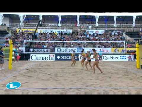 Talita-Antonelli BRA [2] Lima-Vivian BRA [8] 2-0 (21-13, 21-18) Semifinal Québec Open Jeep 2011