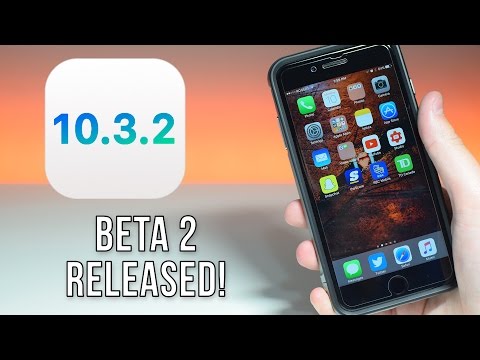 iOS 10.3.2 Beta 2 RELEASED! More Storage!