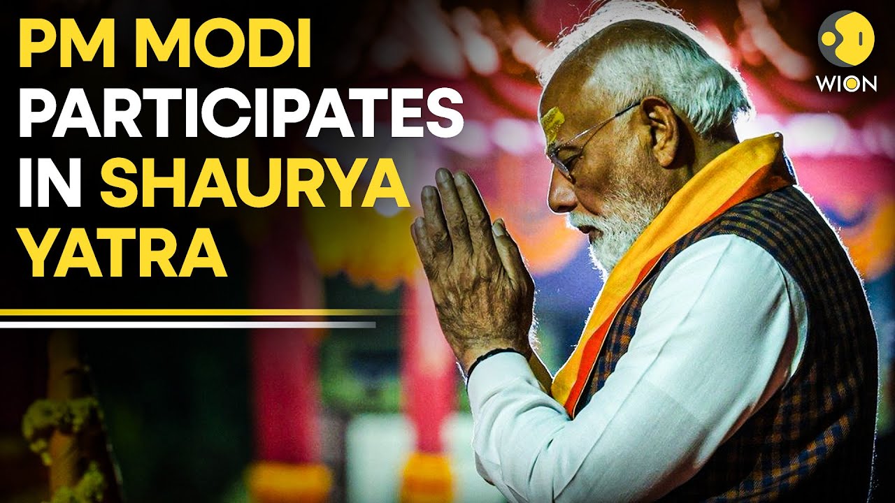 LIVE: PM Modi Takes Part in Shaurya Yatra at Shree Somnath Mandir | WION