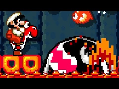 Super Mario Maker 2 🔧 Lava Fall Frenzy 🔧 Reus
