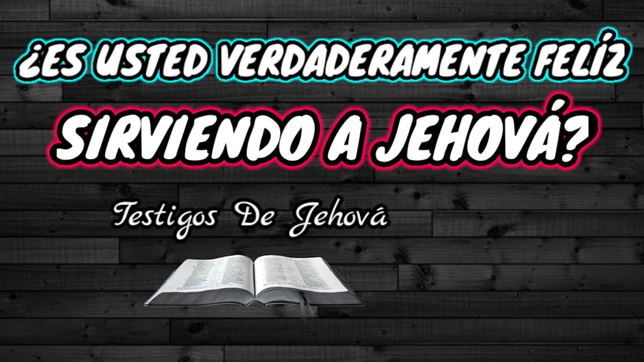 SIRVA A JEHOVÁ CON ALEGRÍA 😃 DISCURSO JW (TESTIGOS DE JEHOVÁ). JWORG