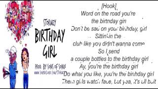 (Girl Stormzy)  Birthday   Lyrics