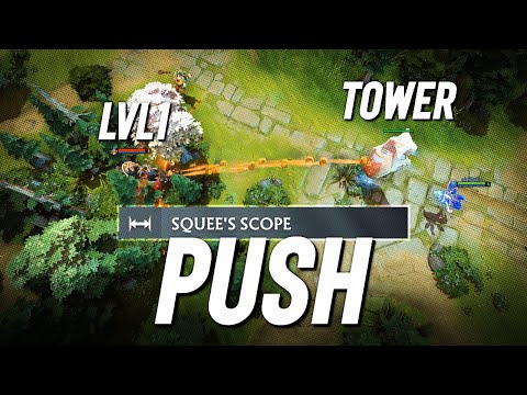 Techies Facet allows to push towers at level 1 in Dota 2 7.39